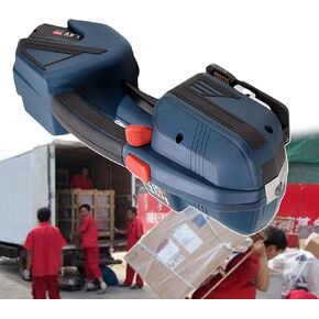 75w Electric Strapper Sealer, 100-200mm/S Portable Strapping Machine,Friction Welding Packaging Shipping Baler, 900-3200n Binding Force Ratchet Strapping Device -Tool Set in Saudi Arabia