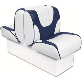 مقاعد القارب الفاخرة من الخلف إلى الخلف من Overton - فينيل من الدرجة البحرية، إسفنج عالي الكثافة، مساحة تخزين مدمجة in Kuwait