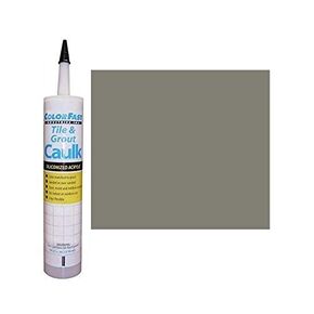 Color Fast Caulk Matched to Custom Building Products (Natural Gray Sanded) in Kuwait