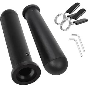 Olympic Adapter Sleeve (2Pack) – 1" to 2" Weight Plate Converter for Standard Barbell to Olympic Plates 8 Inch,Barbell Adapter with Barbell Clamps,Fits Plate Loaded Machines, Curl Bars, Home Gym in Saudi Arabia