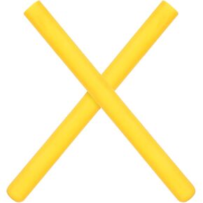 2Pcs Silicone Drumstick Covers Quiet Drumstick Protective Caps Mute Drum Stick Tips for Practice Drum Accessories 6.22 Inch in Kuwait