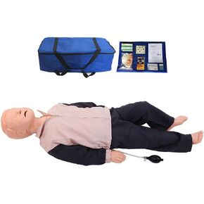 Teaching Tools,Child CPR Training Manikin, Medical Artificial Respiration First Aid Training Model, Child Manikin Cardiopulmonary Resuscitation Simulator for Teaching Tra in Saudi Arabia