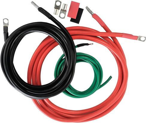 Cobra 10’ Cobra Cable Installation Kit for High Wattage Power Inverters - Compatible With 1500 Watt and 2500 Watt Output Power Inverters in Kuwait
