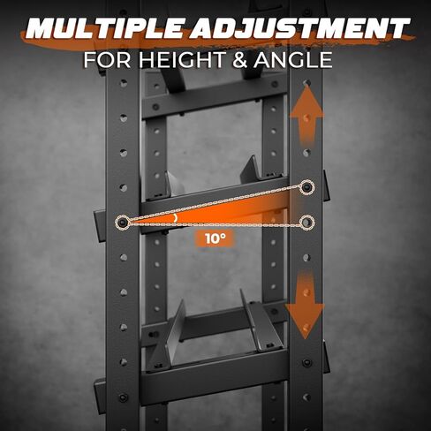 Upgraded 4-Tier Dumbbell Rack, 1100LBS Weight Rack for Home Gym, Barbell Holder Bumper Plate Storage Rack with Adjustable Height & Width Design, Heavy Duty Weight Storage Organizer (Rack Only) in Kuwait