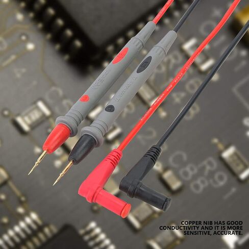 Kikumi 18 x 7 x 3 Probe Test 2pt PT1006 Digital Multimeter Needle Tip Probe Pen Test 20A 109 cm in Kuwait