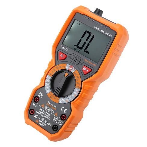 Kikumi Digital Multimeter - Termoelment Logger Meter Intelligent Digital Multimeter Voltage NCV Test Automotive Dwell in Kuwait