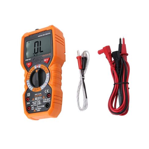 Kikumi Digital Multimeter - Termoelment Logger Meter Intelligent Digital Multimeter Voltage NCV Test Automotive Dwell in Kuwait