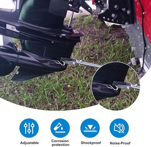 3001.1068 Adjustable Heavy-Duty Universal Transom Saver for Outboard Motors Up to 150 HP, Extends from 28" to 59" in Kuwait