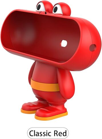 Protective Stand for Beats Pill (2024 Model) Portable Bluetooth Speaker, Scratch & Shock Resistant Cover with Precise Cutouts and Enhanced Sound Direction, Classic Big-Mouth Figurine Design (Red) in Saudi Arabia