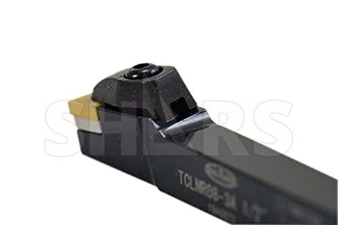 Shars 3/4" Right Hand TCLN T-Type Clamp Indexable Turning Tool Holder for CNMG Insert 404-7830 ] in Saudi Arabia