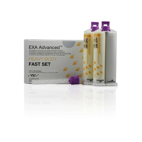 GC 138110 EXA Advanced VPS Impression Material Heavy Body Fast Set 8/Pk 48 mL in Saudi Arabia