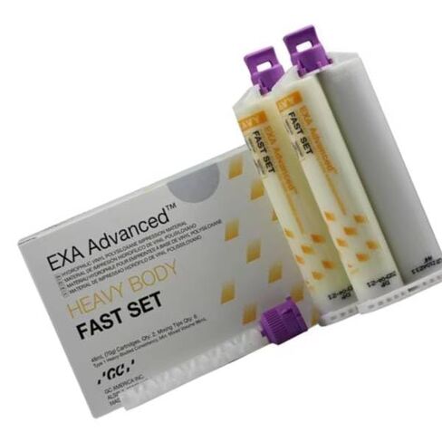 GC 138110 EXA Advanced VPS Impression Material Heavy Body Fast Set 8/Pk 48 mL in Saudi Arabia