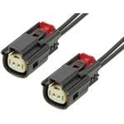 موليكس/والدوم، 216280-1023، مجموعة الكابلات DC الطاقة 0.6 متر سلك إلى اللوحة إلى سلك إلى اللوحة 2 إلى 2POS FF Crimp-Crimp 14AWG (23 قطعة/عناصر) in Kuwait