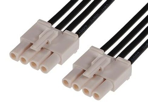 موليكس/والدوم، 216290-1041، مجموعة الكابلات طاقة التيار المتردد 0.15 متر من سلك إلى لوحة إلى سلك إلى لوحة 4 إلى 4 POS F-FCrimp-Crimp 14AWG (27 قطعة/عناصر) in Kuwait