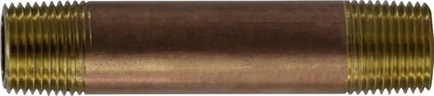 Midland 40-045 Brass Nippple, 3-1/2" Length, 3/8" Diameter, in Kuwait