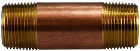 Midland 40-085 Brass Nippple, 3-1/2" Length, 3/4" Diameter, in Kuwait