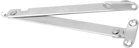 Cabinet Lift Up Strut Durable Metal Hinge Support for Cupboard Door Flap Stay with Plating Maximum Load 15KG 10PCS in Saudi Arabia