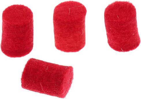 Baosity 20pcs Saxophone Bumper Felts Repair Parts for Alto Tenor Soprano Sax, Red in Saudi Arabia