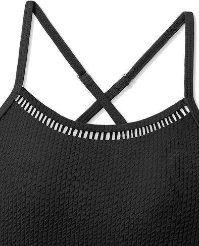 Girls Swimsuit Two Piece Cross Back Bikini Cutout Bathing Suit for Girls Adjustable Straps Swimwear 9-16Y in Saudi Arabia