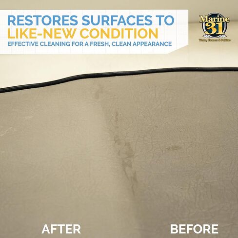 Marine 31 Fabric & Vinyl Cleaner | Removes Dirt & Stains from Marine Upholstery & Surfaces | Safe for Fabric, Vinyl & Canvas | Easy Spray-On Application | M31-410 in Kuwait
