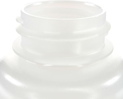 EISCO - 250mL Wide Mouth HDPE Reagent Bottles with Polypropylene Caps, Non-Sterile, Pack of 12, Translucent Leakproof Laboratory Containers, -100 to 120°C Temperature Range in Saudi Arabia