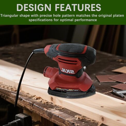 2 Pack 039065005001 Replacement Sanding Pad for Ryobi Corner Cat Sander, Mouse Pad Backing Platen Compatible with CFS1503K CFS1503 CFS1502 in Kuwait