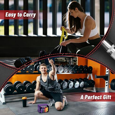 Resistance Bands for Working Out, 4-Level Pull Up Assistance Bands, Exercise Bands for Women & Men, Stretch Workout Bands for Full-Body Training, Fitness, Physical Therapy, Pull Up Bands at Home, Gym in Saudi Arabia