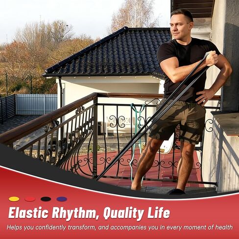 Resistance Bands for Working Out, 4-Level Pull Up Assistance Bands, Exercise Bands for Women & Men, Stretch Workout Bands for Full-Body Training, Fitness, Physical Therapy, Pull Up Bands at Home, Gym in Saudi Arabia