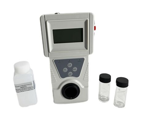 Lab Turbidimeters Handheld Turbidity Meter with Standard Turbidity Solution Range 0-200NTU Minimum Indication 0.1 NTU for Power Plants Waterworks Life Sewage Treatment Plant in Kuwait