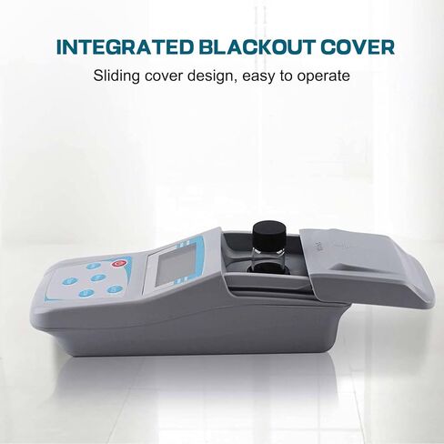 Portable Turbidity Meter - Handheld Turbidimeter with Backlight LED Display for Testing Liquid Turbidity - Easy to Use and Accurate Analyzer in Saudi Arabia