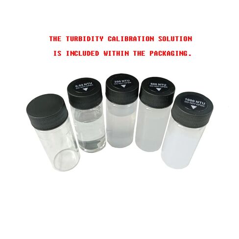 Portable Turbidity Meter Turbidity Analyzer with Standard Turbidimeter Calibration Liquid Range 0~1100 NTU/FNU, 0~275 EBC, 0~9999 ASBC Accuracy ±2% (0~500 NTU), ±3% (501~1100 NTU) in Kuwait