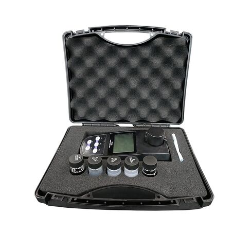 Portable Turbidity Meters Water Turbidimeter with Standard Turbidimeter Calibration Liquid Range 0-1100 NTU, 0-275 EBC, 0-9999 ASBC 4 Turbidity Units NTU, FNU, EBC and ASBC in Kuwait