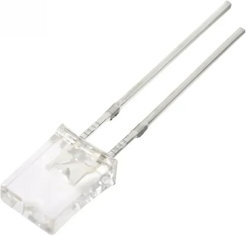 100 قطعة LED 2x5x7 مللي متر ديود عدة مربع LED شفاف صمام ثنائي باعث للضوء الأحمر لتقوم بها بنفسك الإلكترونية in Saudi Arabia