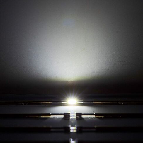 Chanzon 100 pcs 3014 White 6000K SMD LED Diode Lights (Surface Mount Chip 3.0mm x 1.4mm DC 3V 30mA 0.1W 11-13LM) Super Bright Lighting Bulb Lamps Electronics Components Light Emitting Diodes in Saudi Arabia