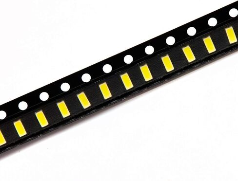 Chanzon 100 pcs 3014 White 6000K SMD LED Diode Lights (Surface Mount Chip 3.0mm x 1.4mm DC 3V 30mA 0.1W 11-13LM) Super Bright Lighting Bulb Lamps Electronics Components Light Emitting Diodes in Saudi Arabia