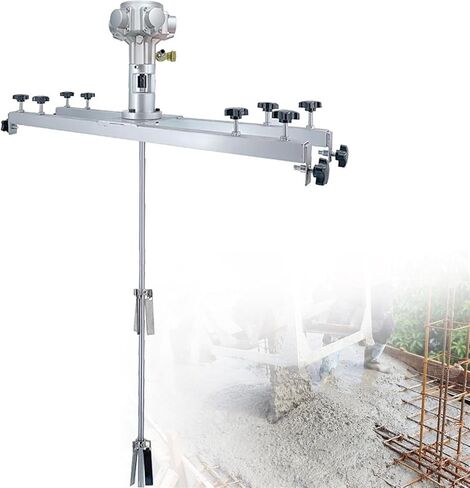 Pneumatic Agitator IBC Mount for IBC Tank, Paint Agitator, Paint Stirring Machine, Mixing Rod Length 95CM, Impeller Diameter 40cm, Liquid Paint Mixer Stirring Pneumatic Industrial Shaker in Saudi Arabia