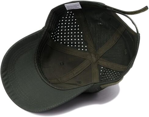 Men's Camo Baseball Cap - Sun Protection, Breathable Outdoor Hat for Fishing, Hiking, Camping, Hunting, Adjustable Beach Hat in Saudi Arabia