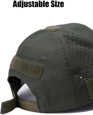 Men's Camo Baseball Cap - Sun Protection, Breathable Outdoor Hat for Fishing, Hiking, Camping, Hunting, Adjustable Beach Hat in Saudi Arabia