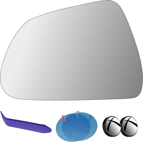 EAP Side Side Mirror Glass متوافق مع Tesla Model 3 2017-2023 ، يتم تسخينه بدون تعتيم تلقائي 113065200A 152179400A 113065400A 152179600A TA1325101 in Kuwait