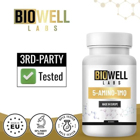 5A-1-Molecule (5 Amino 1mq) 50 مجم – NNMT النقي – 60 كبسولة عالية النقاء – درجة الأبحاث in Kuwait