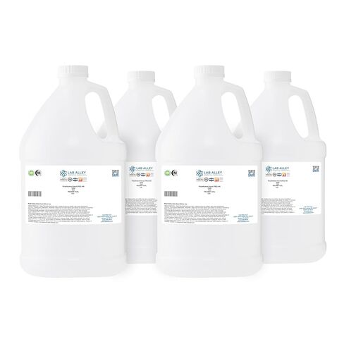 Lab Alley PEG 400 درجة الغذاء (FCC، USP)، سائل بولي إيثيلين جلايكول، معتمد كحلال، آمن للطعام ومستحضرات التجميل، 1 جالون in Kuwait