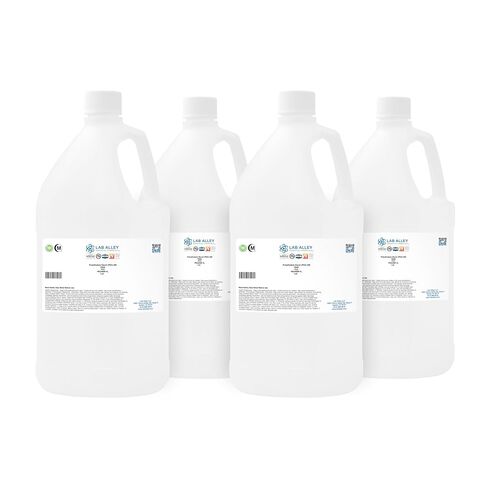 Lab Alley PEG 400 درجة الغذاء (FCC، USP)، سائل بولي إيثيلين جلايكول، معتمد كحلال، آمن للطعام ومستحضرات التجميل، 1 جالون in Kuwait