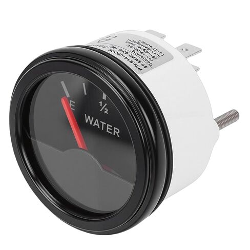 52mm Pointer Water Level Gauge Indicator, Universal Boat Fuel Gauge, Boat Water Gas Level Tank Meter 9-32V 0-190, Ideal for Trucks, RV & Generators in Kuwait