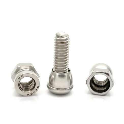 Zkensh-Bolts M6 M8 M10 M12 304 Stainless Steel Tamper Proof Shear Nut Breakaway Shear Security Nuts, Widely Used(M8-100 Pieces) in Saudi Arabia