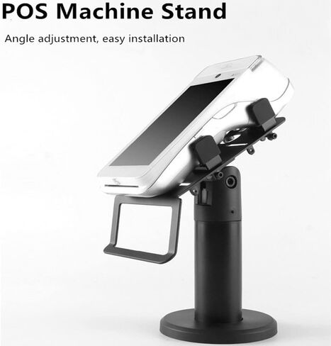 POS Machine Stand Supermarket Cashier Bracket Bank Credit Card Holder Machine 360 Degree Adjustable Rotation Handheld Display in Kuwait