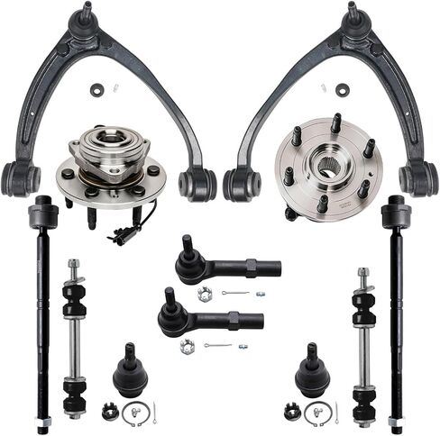 Detroit Axle - FWD Front Wheel Bearing Hubs Kit for Chevrolet Aveo Aveo5 Spark Pontiac G3 Wave Wave5, 2 Wheel Bearing Hubs Assembly 2 Wheel Bearings Replacement in Saudi Arabia