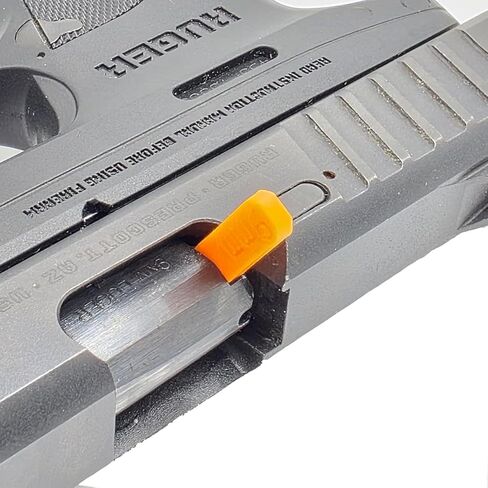 9mm Chamber Flags – 20 Pack Bulk Empty Chamber Safety Indicators for Handguns & Pistols – High Visibility 3D Printed Firearm Safety Flags for Range, Training & Storage – Made in USA in Kuwait