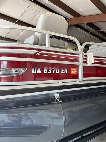Custom Boat Registration Numbers & Letters / 2 Sets/Vinyl Marine Hull ID Stickers X2 GR in Saudi Arabia