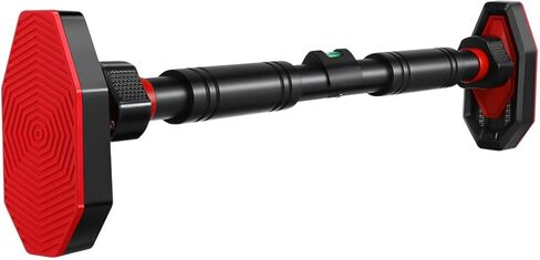 Adjustable Doorway Pull Up Bar for Home Gym - No Drilling Required, Portable Strength Training Bar with Comfortable Grip for Upper Body Workout - Fits Most Door Frames in Kuwait