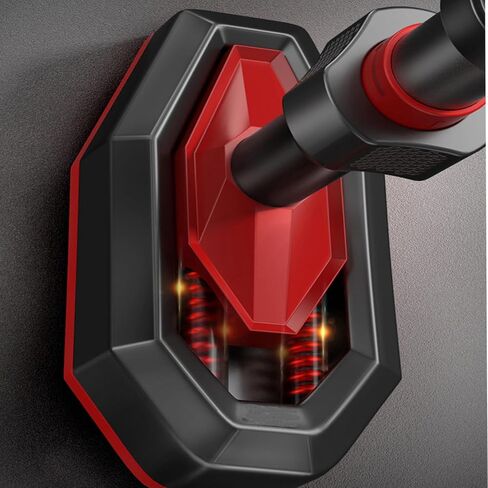 Adjustable Doorway Pull Up Bar for Home Gym - No Drilling Required, Portable Strength Training Bar with Comfortable Grip for Upper Body Workout - Fits Most Door Frames in Kuwait